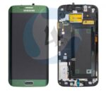 SAMSUNG S6 Edge LCD touch frame groen