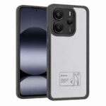 Silicone Case Transparant Black For Redmi Note 14 4 G