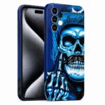 Silicone Case With Skull Print