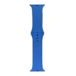 Soft Silicone Wristband for Apple Watch 42444549 inch Blue