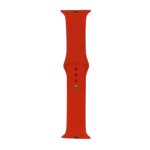 Soft Silicone Wristband for Apple Watch 42444549 inch Red