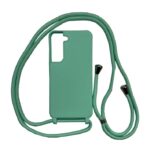 TPU Case With Cord for S22 S21 S21 FE GREEN
