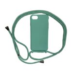 TPU Case With Cord for i Phone 7 G 8 G SE 2020 SE 2022 GREEN