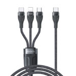 Yesido 3 in 1 support PD fast charging USB type C data cable A89
