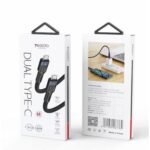 Yesido Dual Type C Data Transfer And Charging Cable CA108
