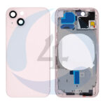 For iphone 13 mini rear housing with frame pink 11642083140908