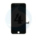 I Phone 8 PLUS LG DTP C3 F LC Dplus Digitizer plus Metal Plate Complete OEM Replacement Glass Black