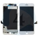 I Phone 8 Plus Display plus Touchscreen plus Metal Plate Aplus High Quality White