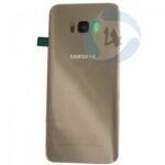 S8 plus backcover goud