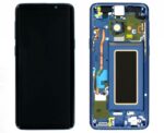 Samsung s9 titanium lcd digitiser complete g960f lcd scherm display service pack Blue