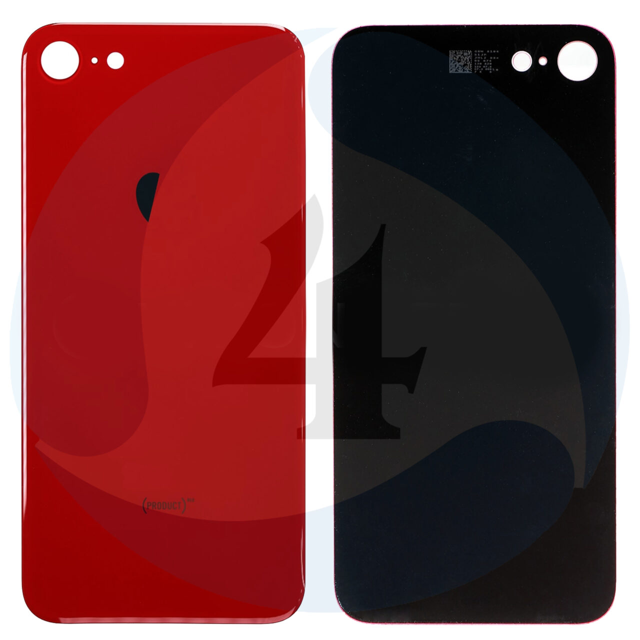 17588 replacement for iphone 8 back cover red 1