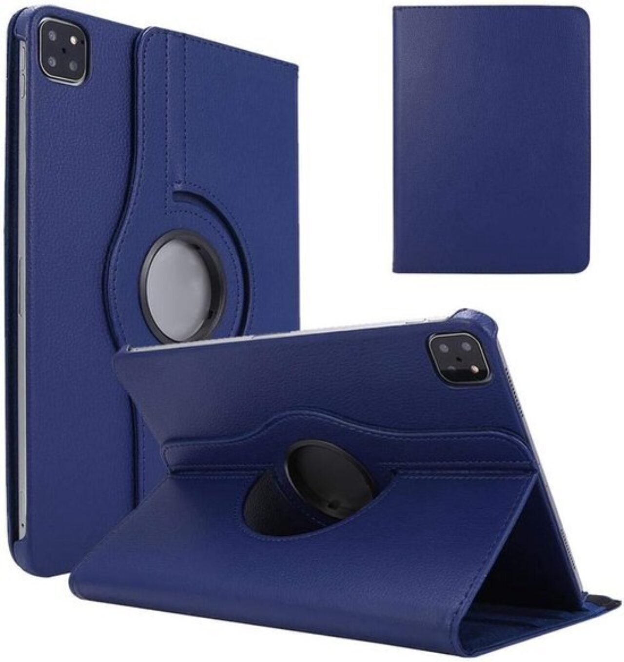 360 rotating case dark blue