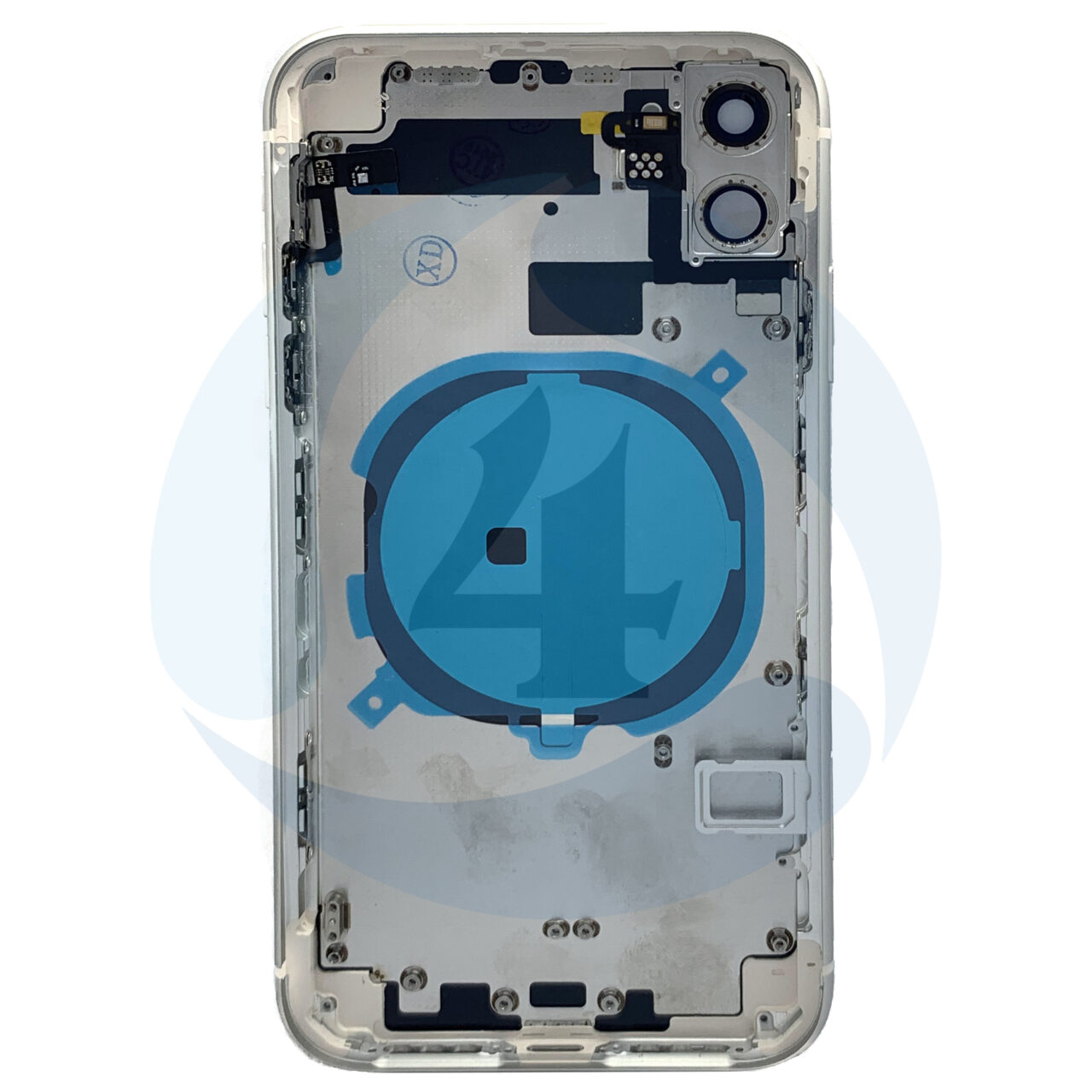 Apple i Phone 11 backcover batterij cover housing white