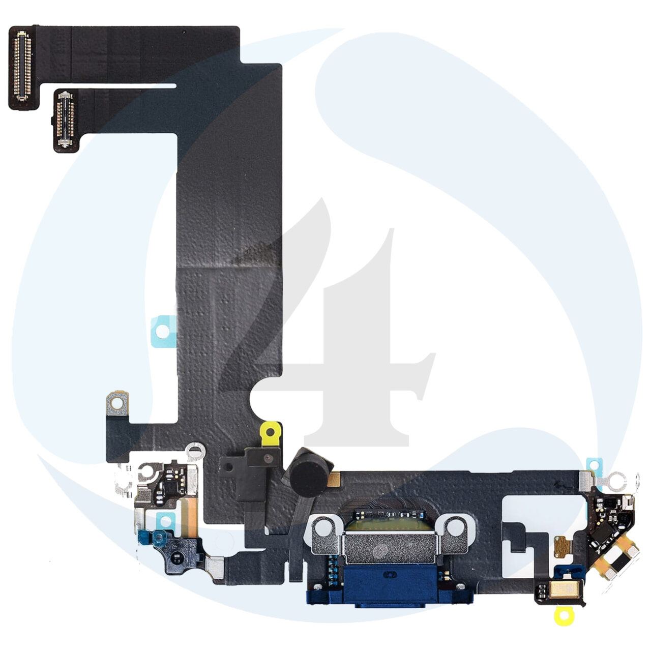 Apple replacement for iphone 12 mini usb charging flex cable blue 1