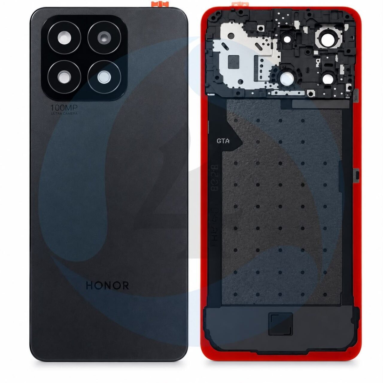 Backcover Black For Honor X8a