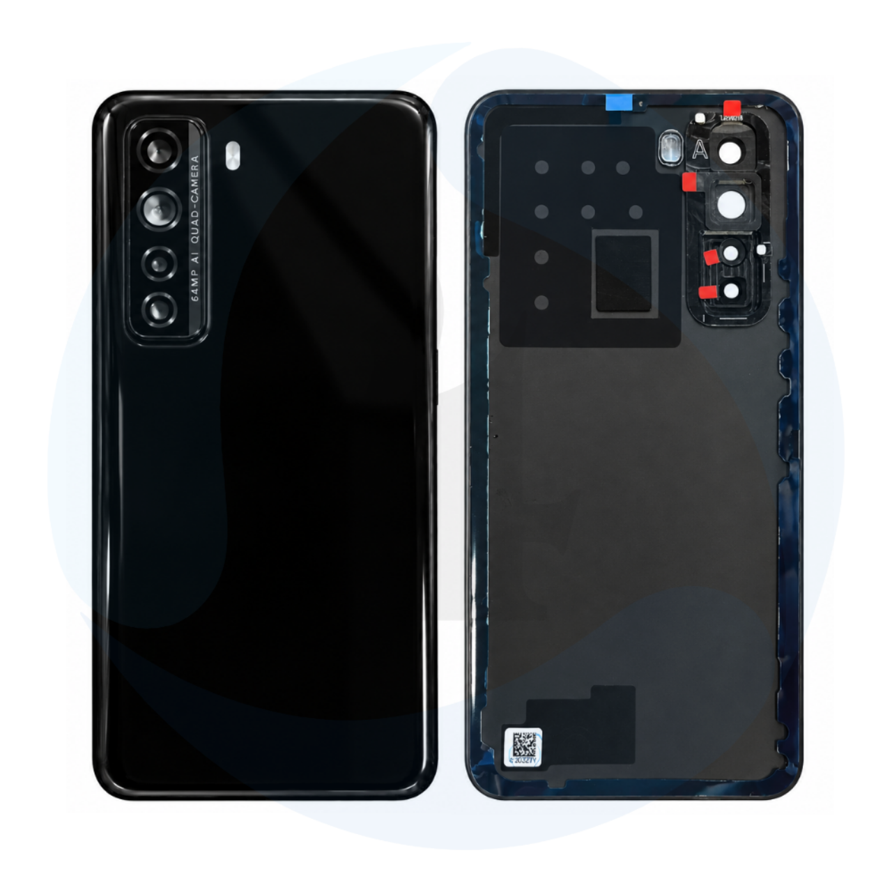 Backcover Black For Huawei P40 Lite 5 G