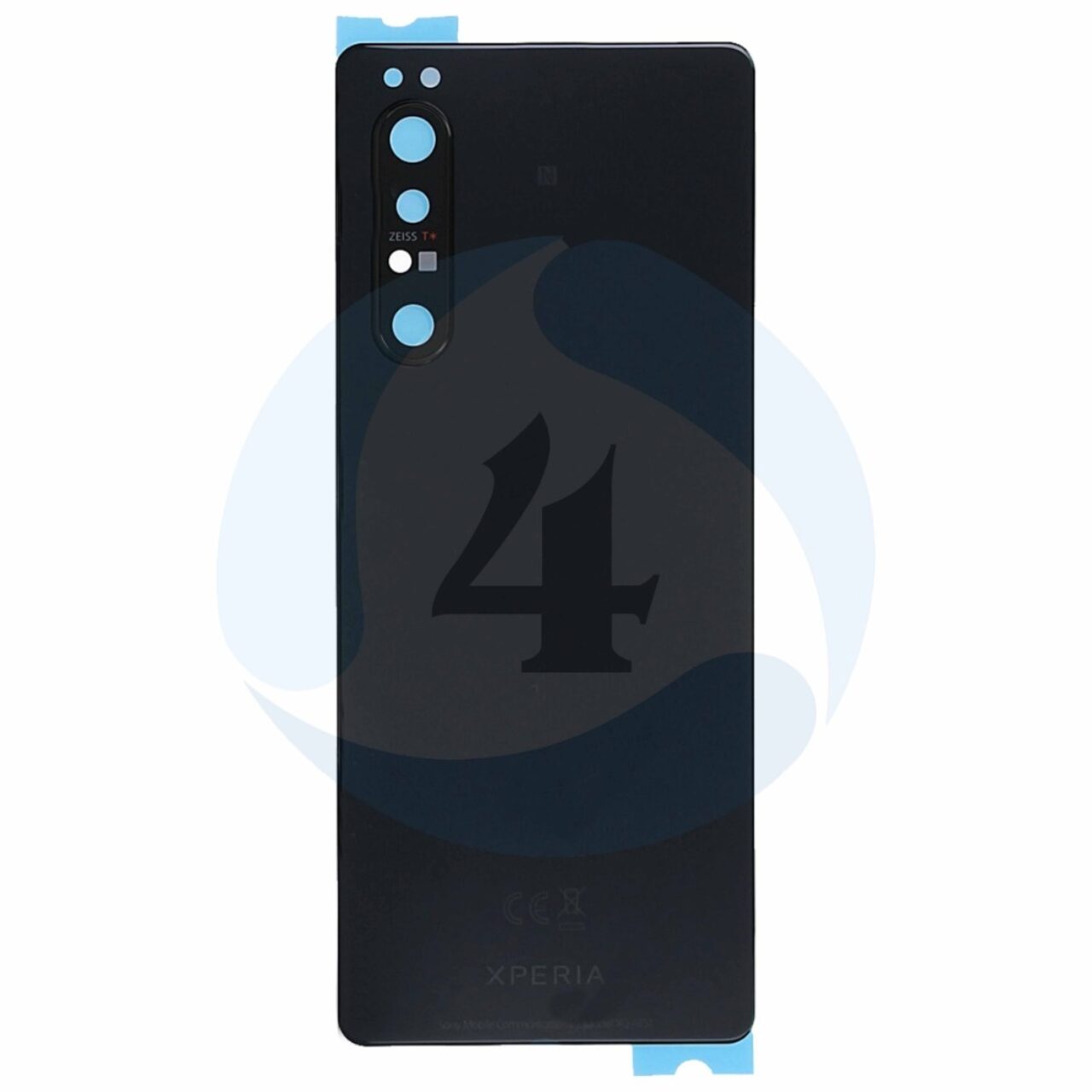 Backcover Black For Sony Xperia 1 II XQ AT51