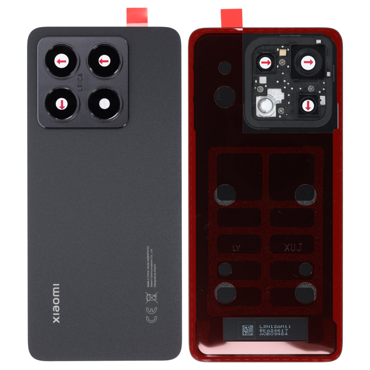 Backcover Black For Xiaomi 14 T