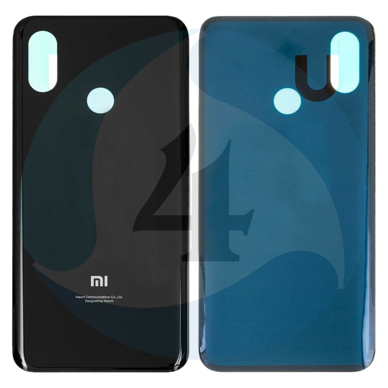 Backcover Black For Xiaomi Mi 8 M1803 E1 A
