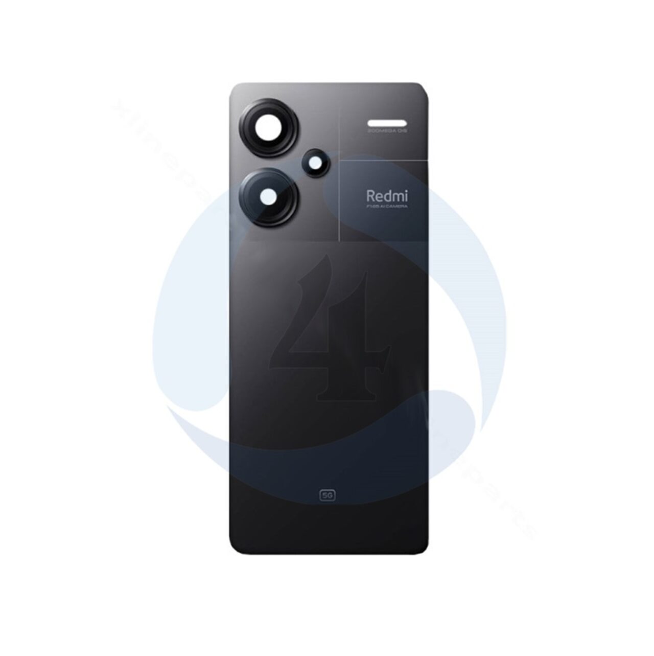Backcover Black For Xiaomi Redmi Note 13 Pro Plus