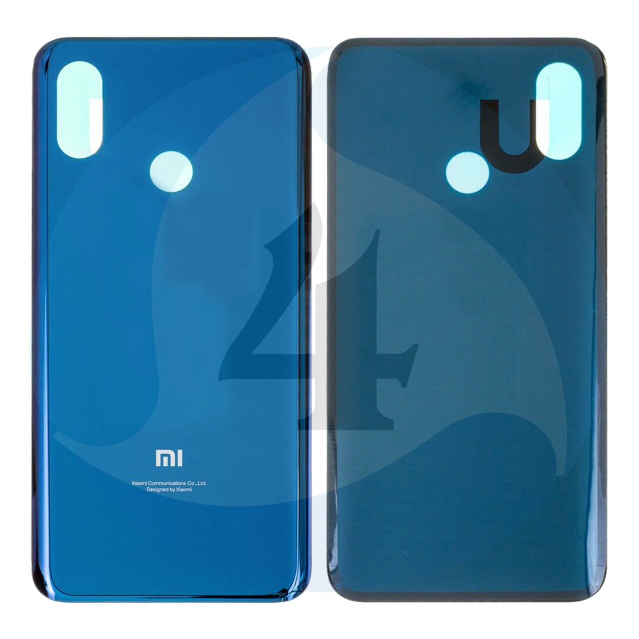 Backcover Blue For Xiaomi Mi 8 M1803 E1 A
