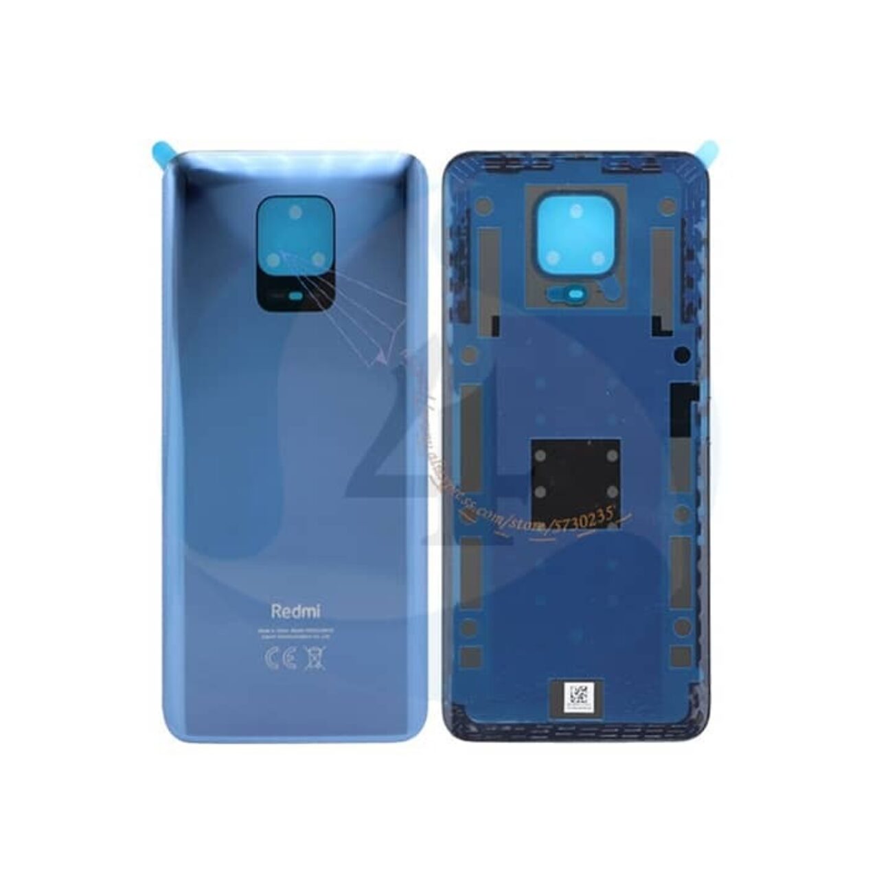 Backcover Blue For Xiaomi Redmi Note 9 Pro Note 9 S