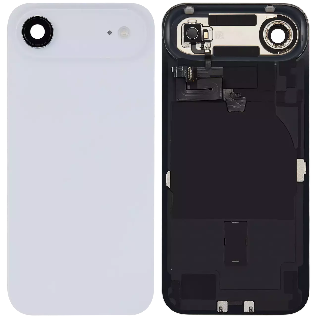 Backcover Glass With Small Parts Used OEM Pulled Grade A Pulled Cloud White For i Phone 17 Air