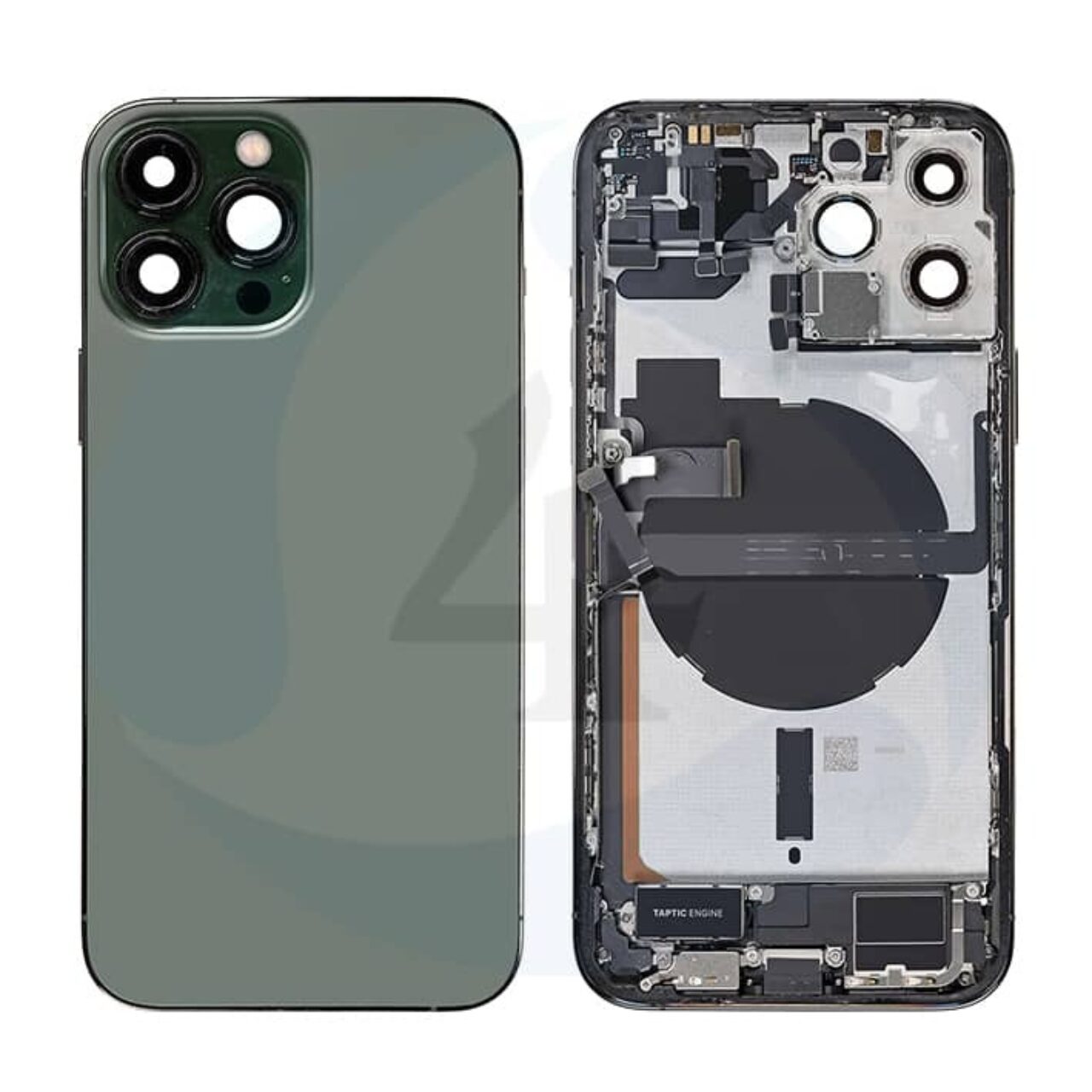 Backcover Pulled Green For i Phone 13 Pro