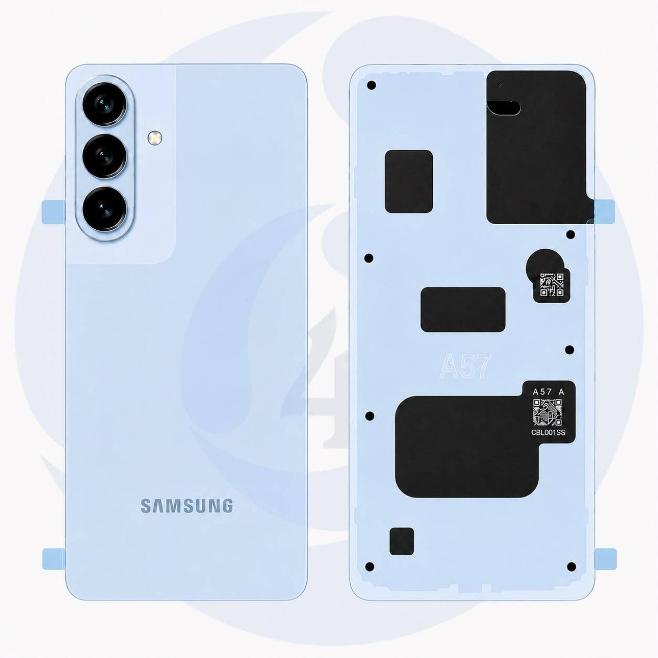 Backcover Service Pack Icyblue Samsung Galaxy A57