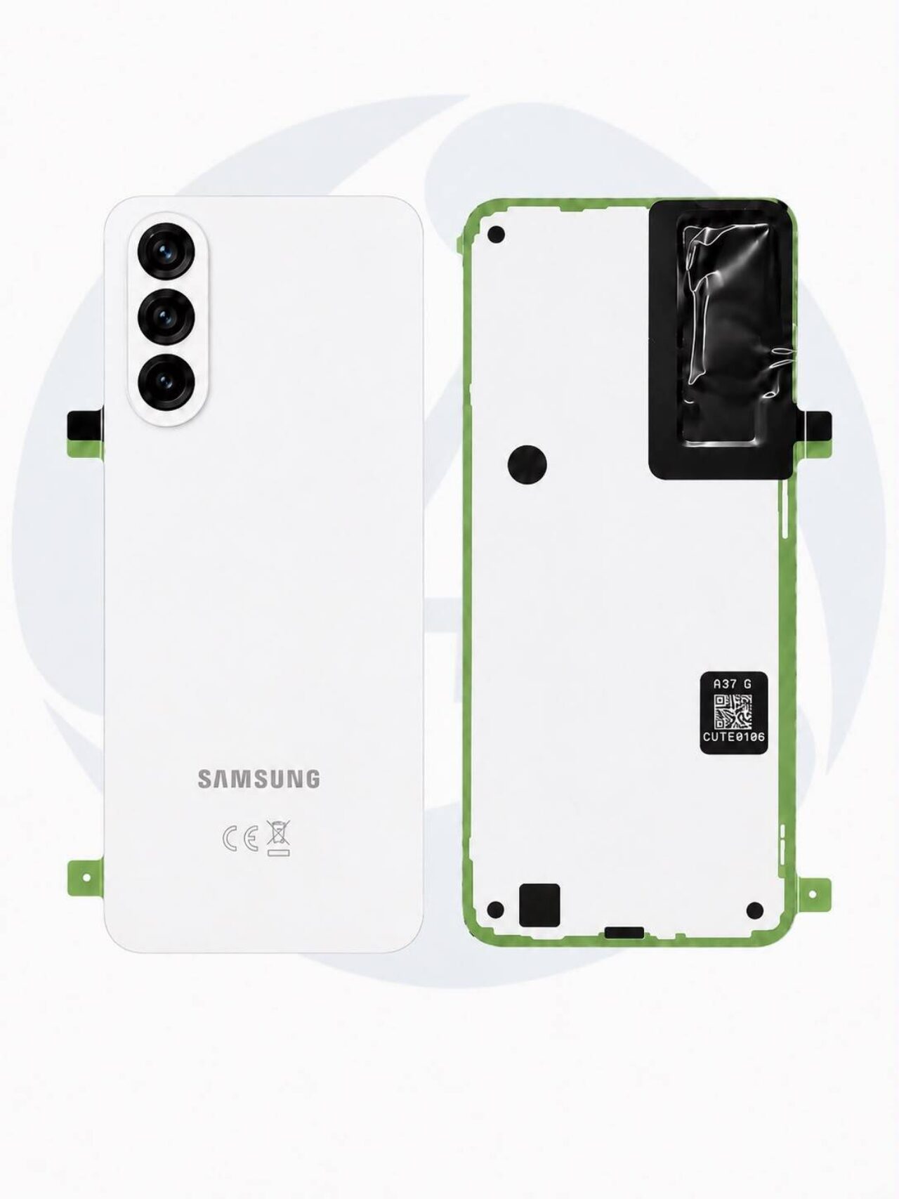 Backcover Service Pack White Samsung Galaxy A37
