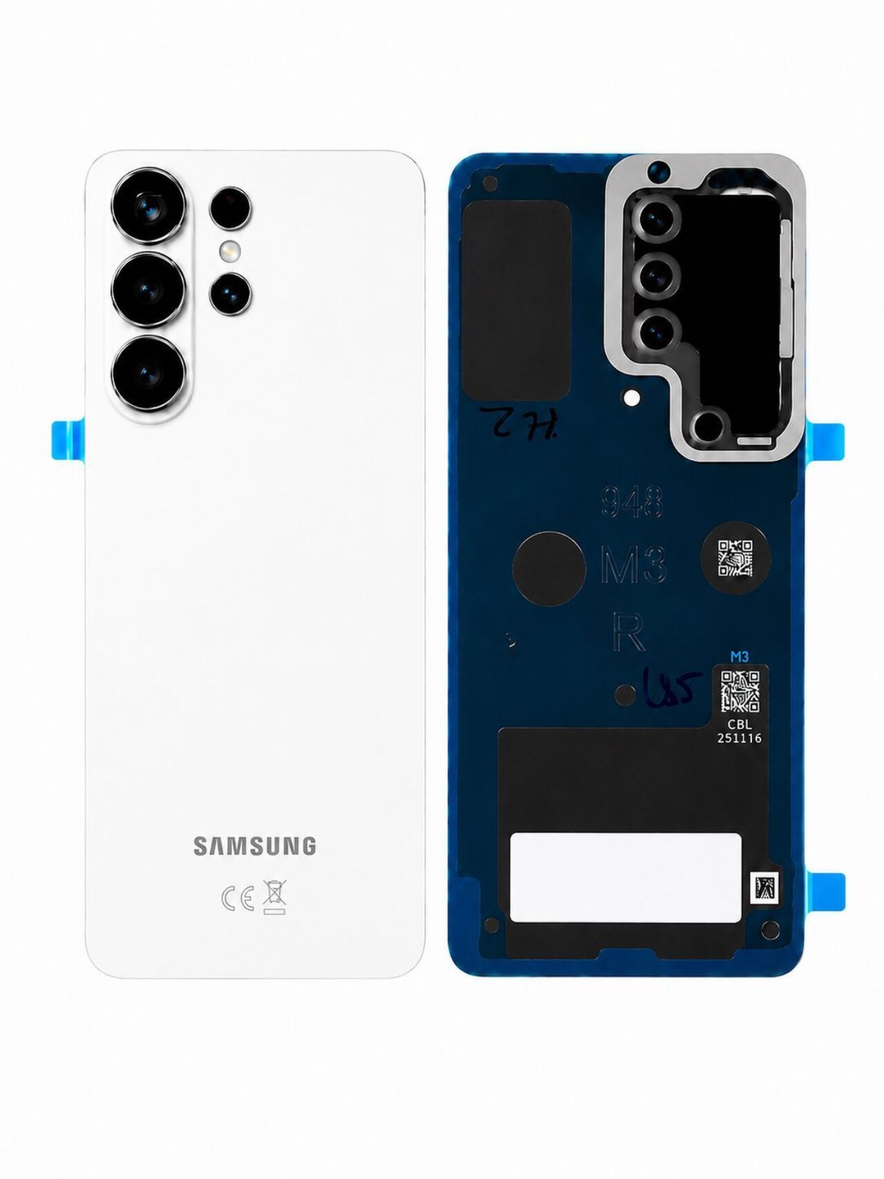 Backcover Service Pack White Samsung Galaxy S26 Ultra