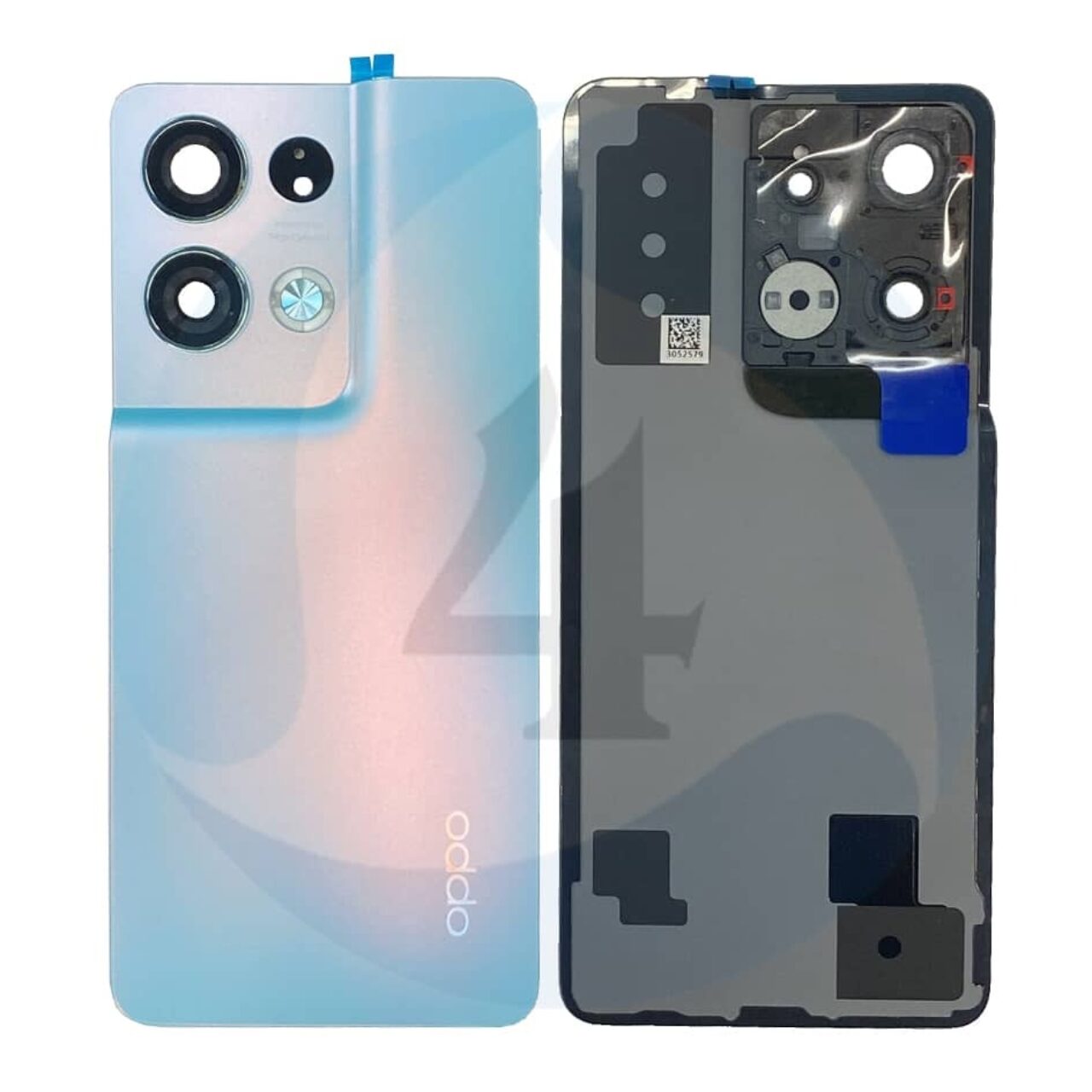 Battery Cover Green For Oppo Reno8 Pro