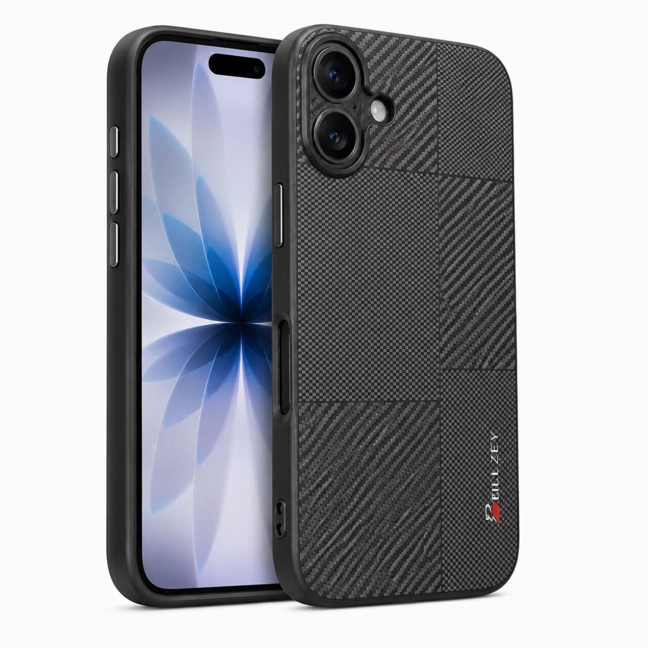 Bullzey Checkered Case Black For i Phone Cylinder Vertical