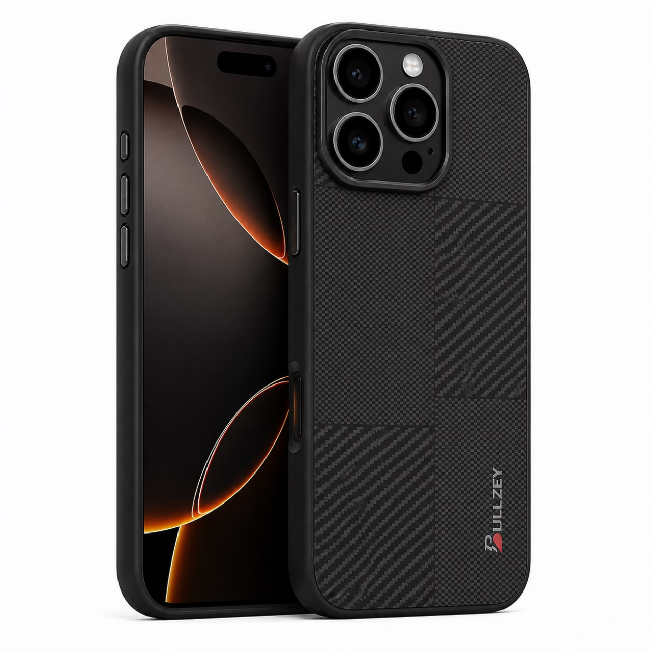 Bullzey Checkered Case Black For i Phone Square