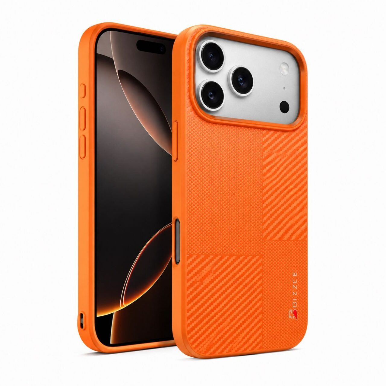Bullzey Checkered Case Orange For i Phone Rectangle Placeholder