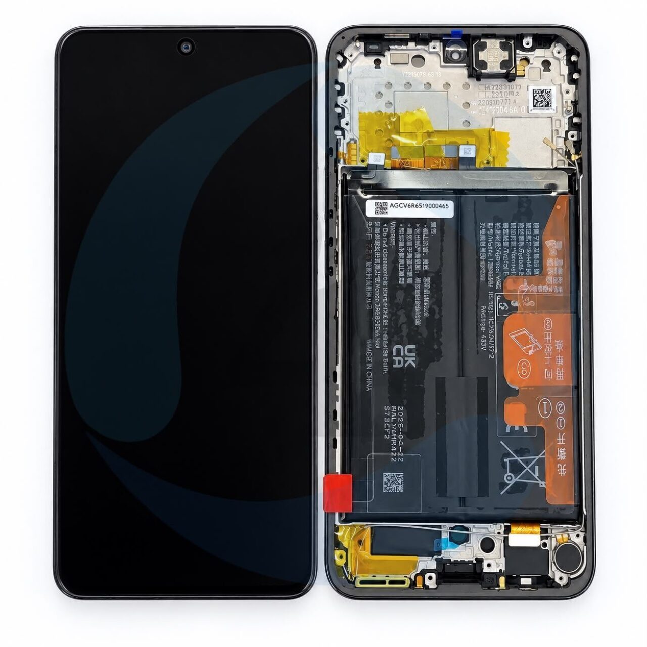 Display Battery Service Pack Black Honor Magic8 Lite