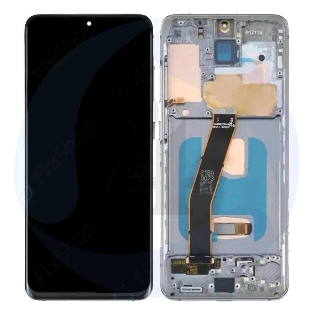 Display Frame OLED Grey For Samsung Galaxy S20