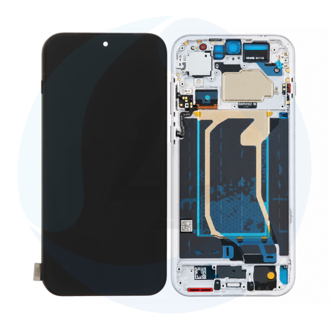 Display Frame Pulled Grade A White For One Plus 15