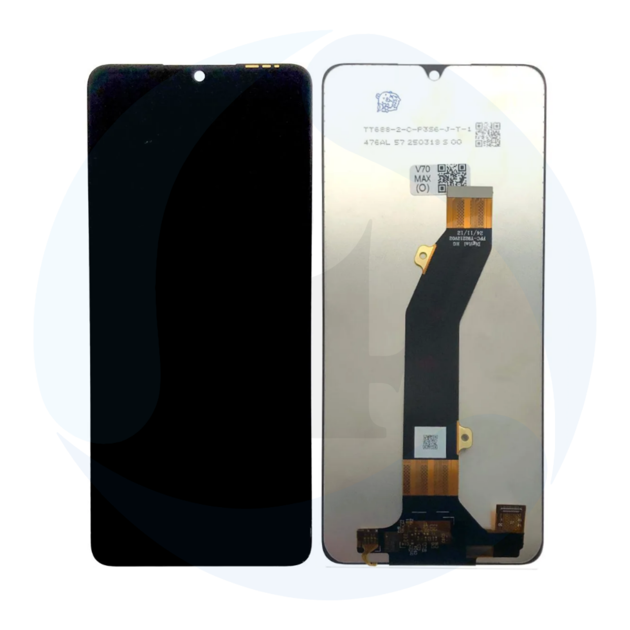 Display No frame For ZTE Blade V70 Max