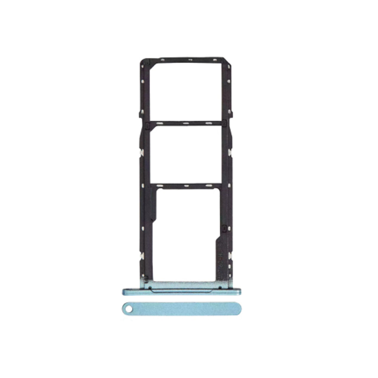 Dual Sim Tray Light Blue For Samsung Galaxy A06