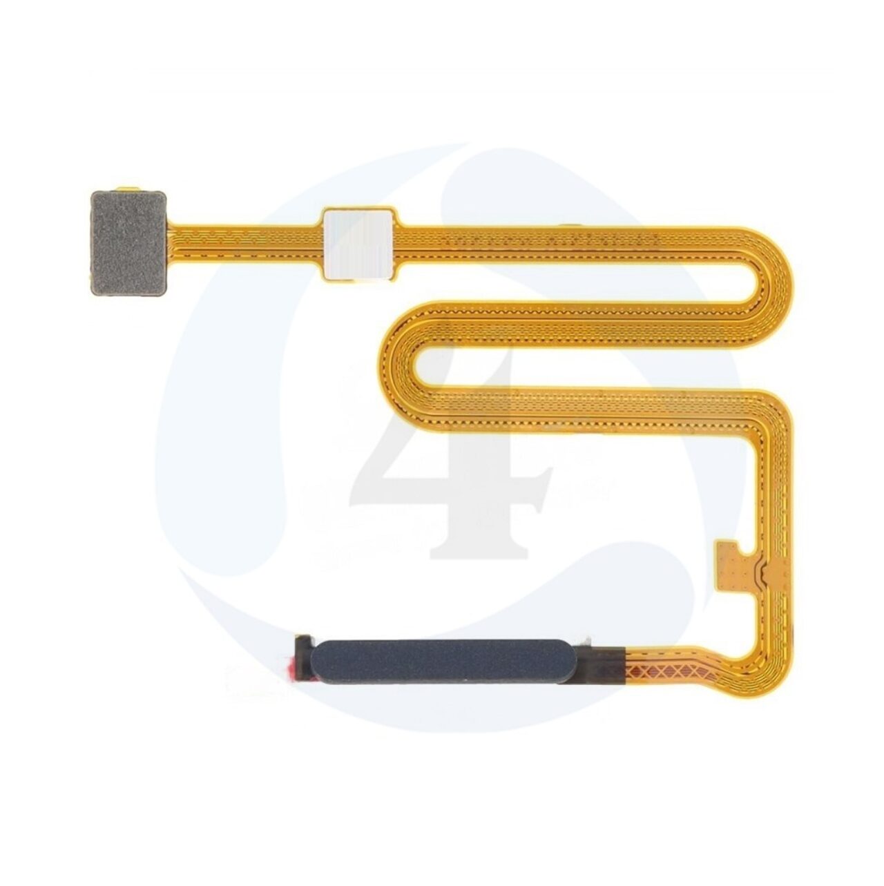 Finger Scanner Flex Black For Samsung Galaxy A16 5 G