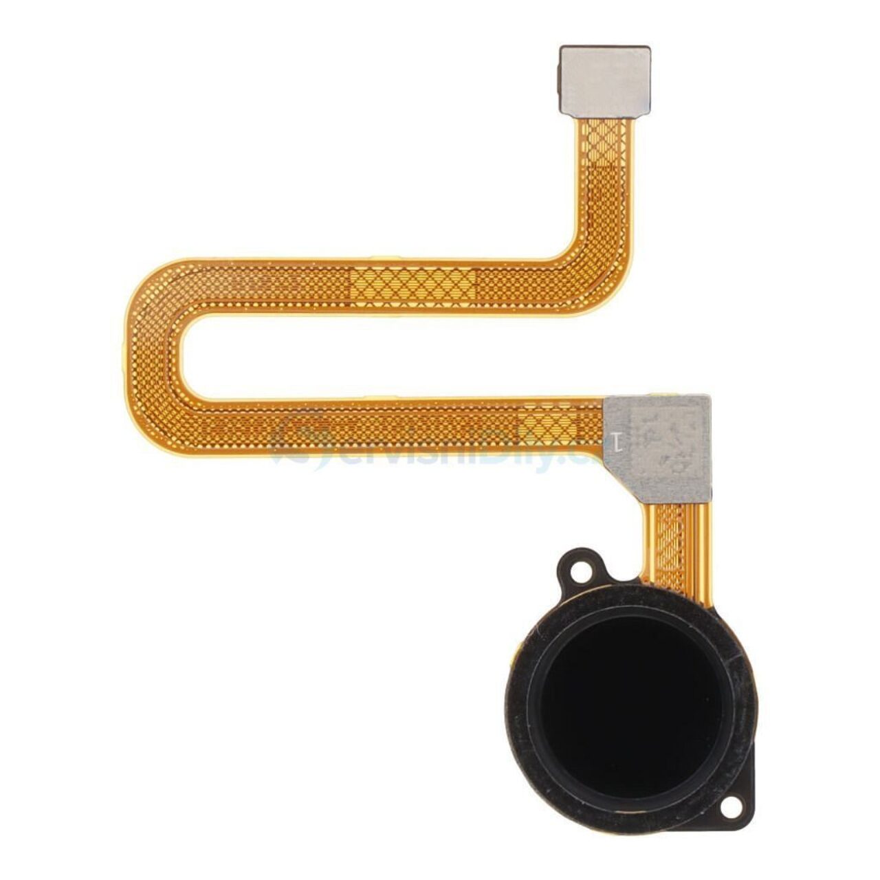Finger Scanner Flex Black For Xiaomi Redmi 10 C