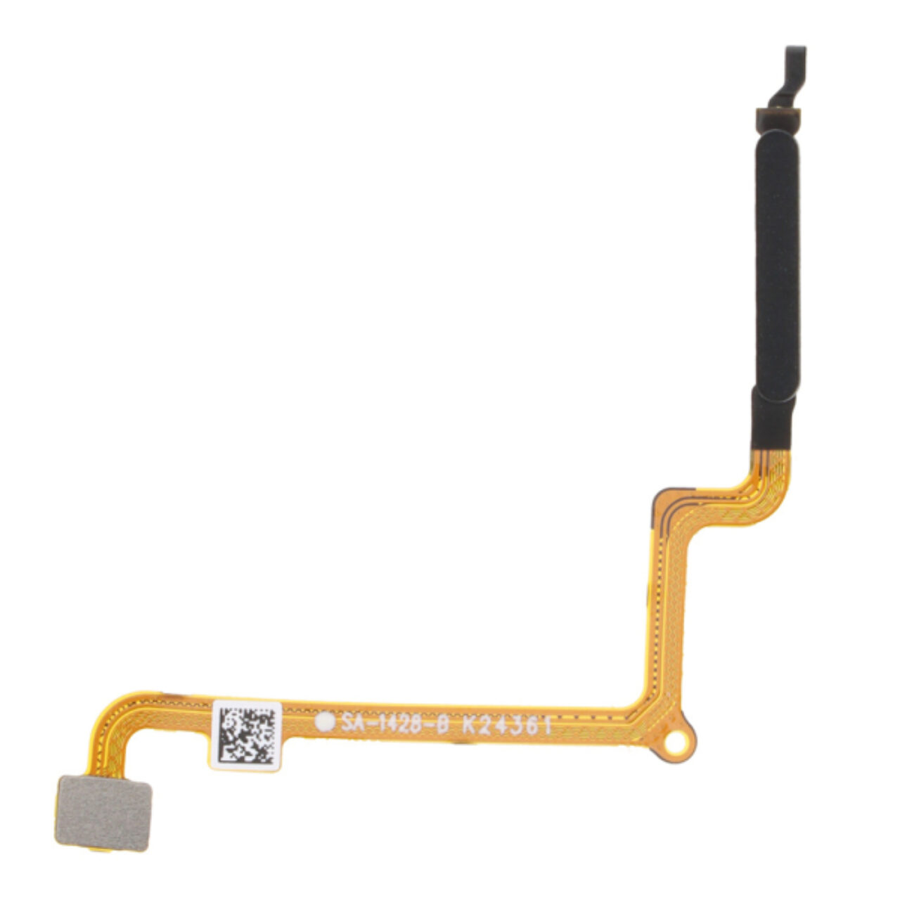 Finger Scanner Flex Black For Xiaomi Redmi 14 C