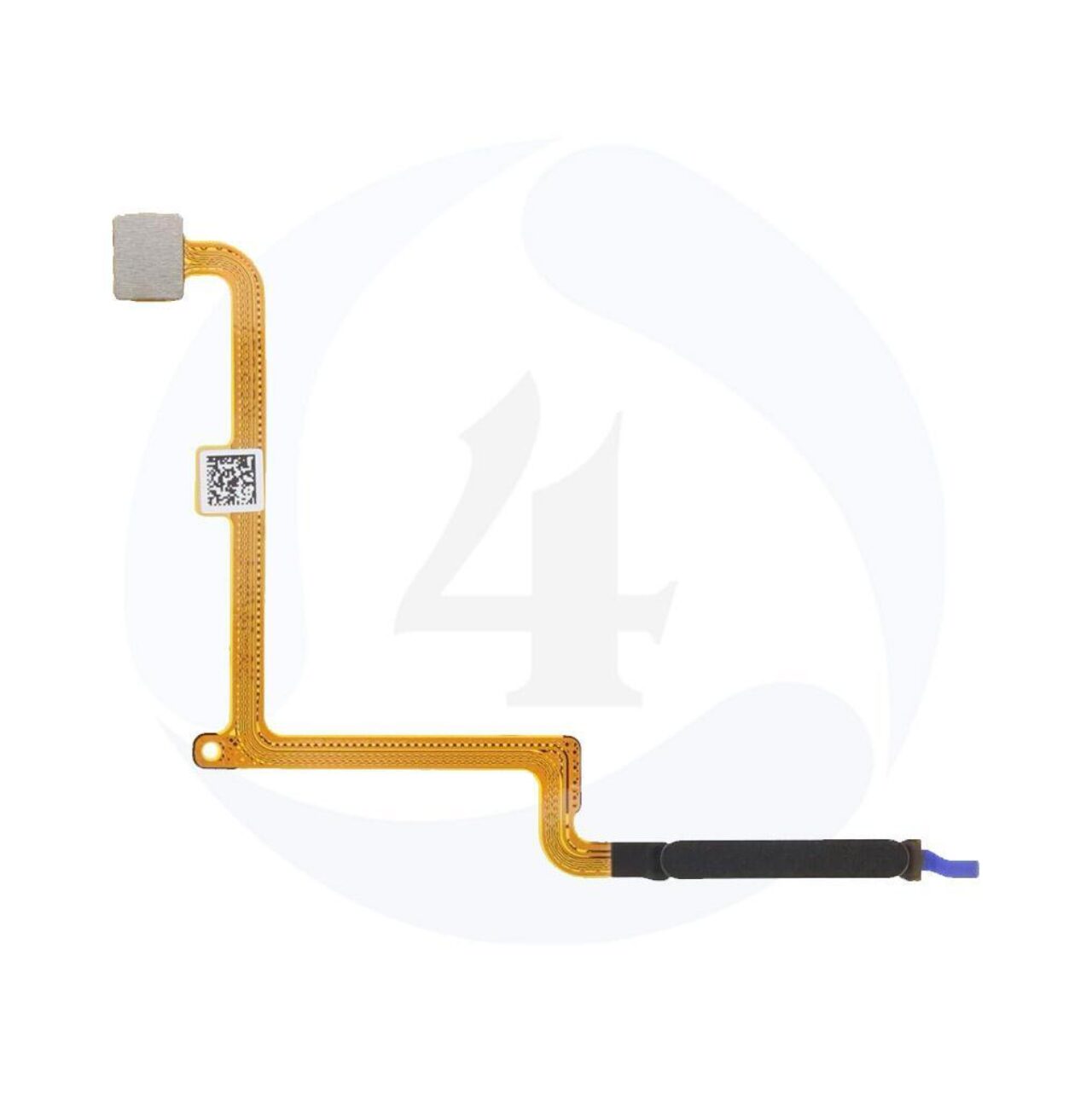Finger Scanner Flex Black For Xiaomi Redmi 15 5 G