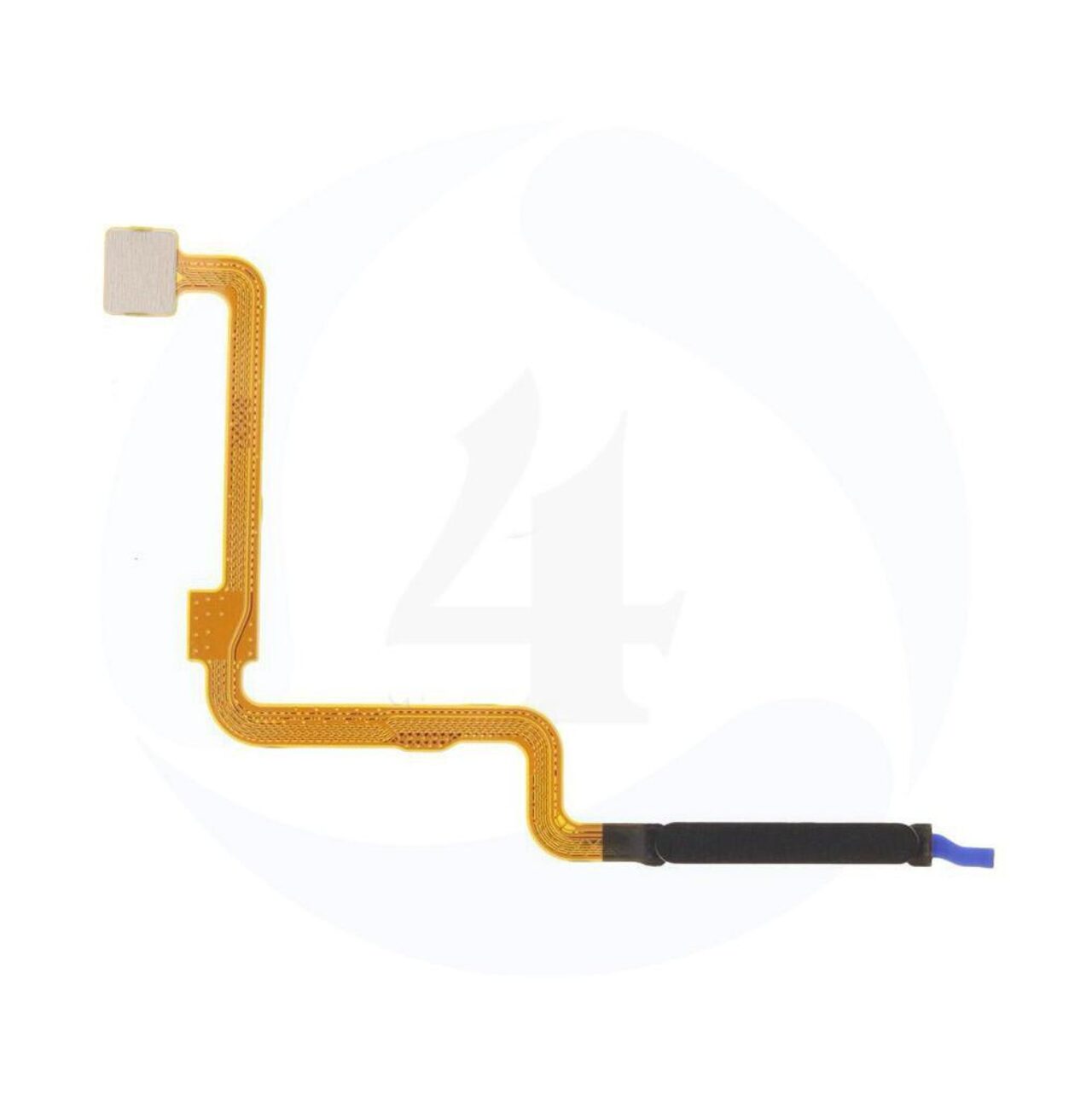 Finger Scanner Flex Black For Xiaomi Redmi 15 C 5 G