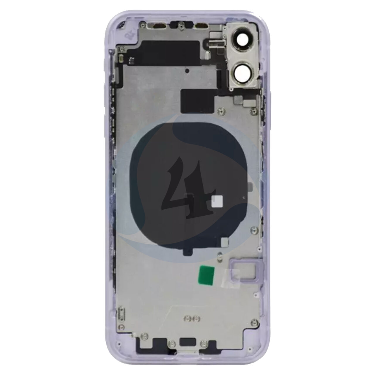 For Apple i Phone 11 batterij cover backcover housing Purple