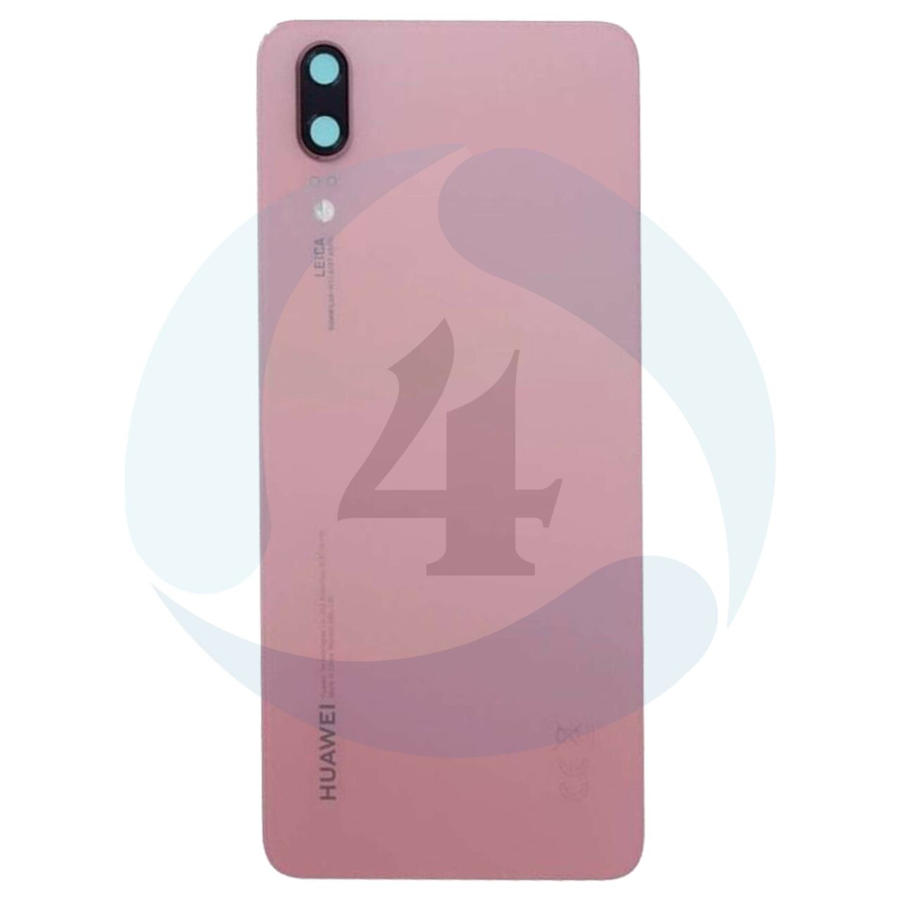 For Huawei P20 batterij cover back cover pink