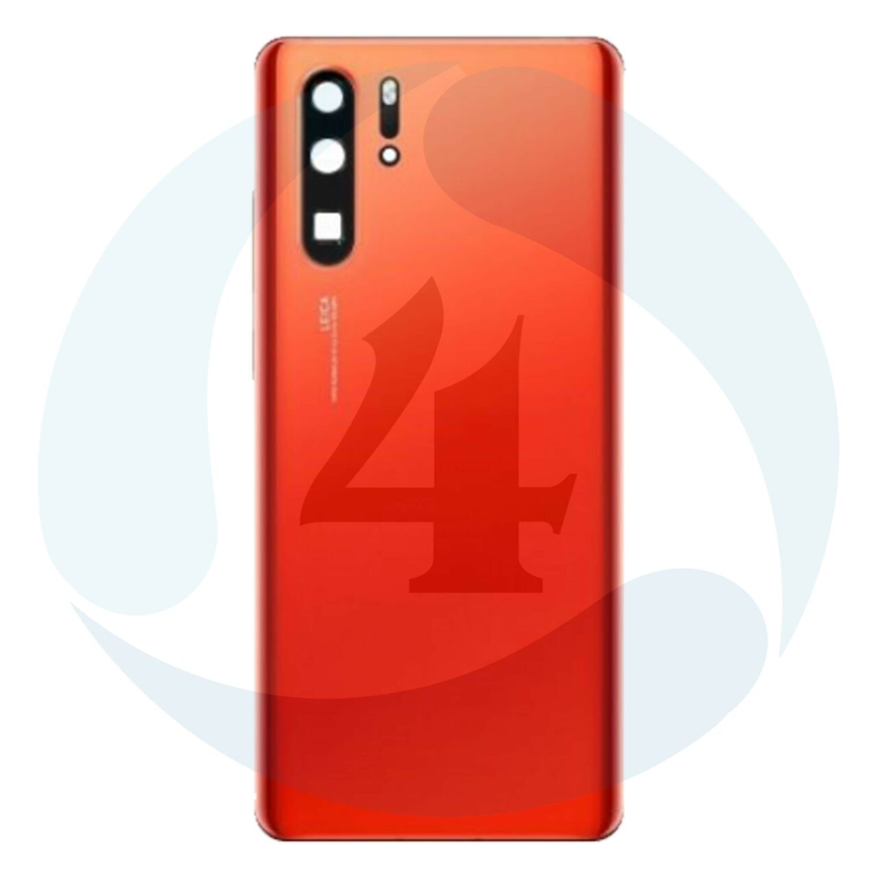 For Huawei P30 display backcover batterij cover Breathing rood