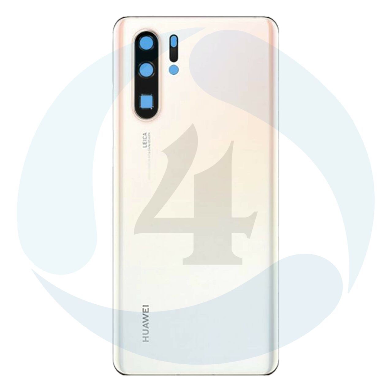 For Huawei P30 display backcover batterij cover White