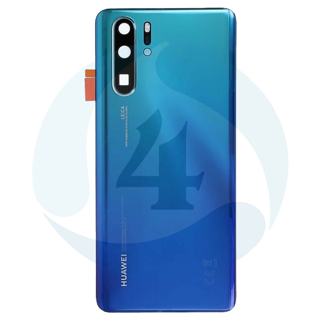 For Huawei P30 display batterij cover backcover blue